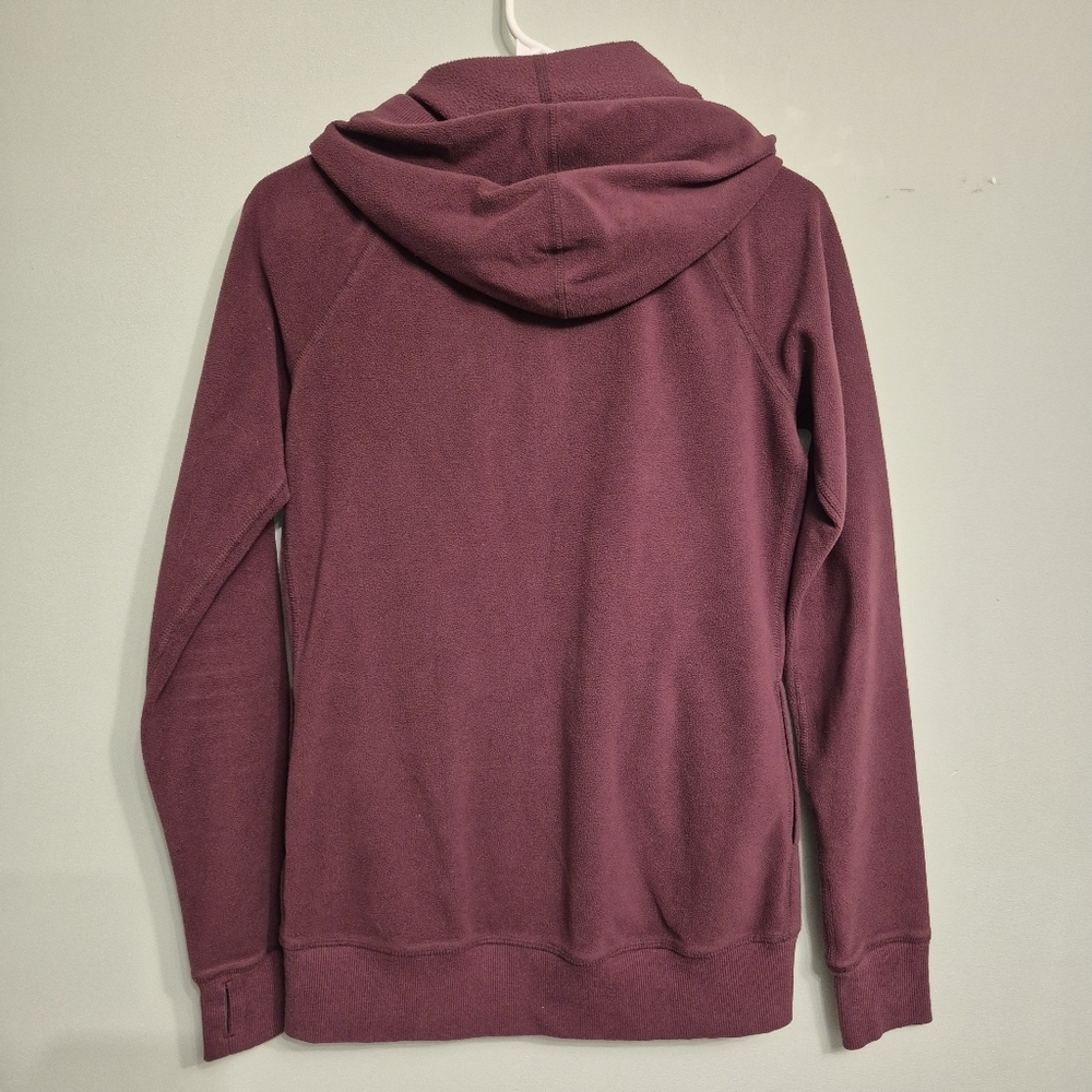 Roots Womens Cozy Purple Athleisure Zip Sweater Size S - Picture 6 of 6